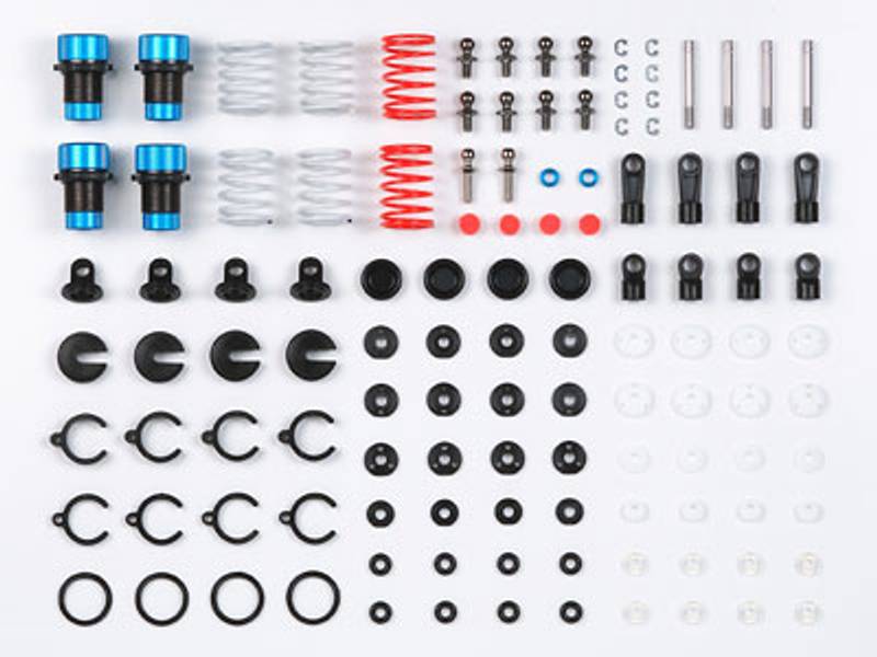 Tamiya 54000 M-Chassis Aluminum Damper Set (4)