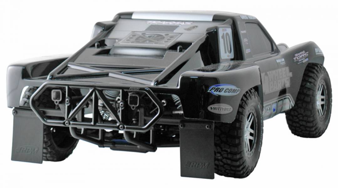 RPM 80125 Rear Bumper Blue Slash 4X4 Replaces TRX 6836 