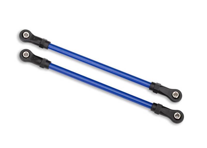 Traxxas 8142X Susp. Link Blue Rear Upper Steel (2) (For Lift Kit