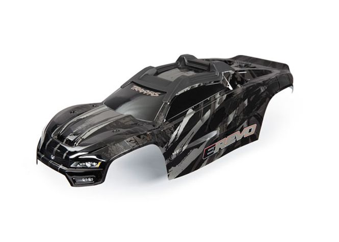 Hovedbilde Traxxas 8611R Body E-Revo Black