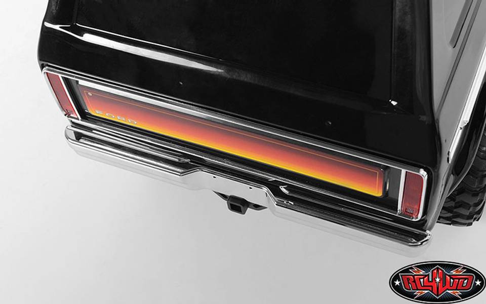 RC4WD C0555 Aluminum Rear Bumper for Traxxas TRX-4 '79 Bronco Ra