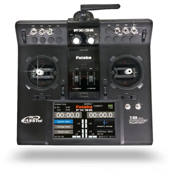 Futaba FX-36 Radio set R7008SB, w/o battery & charger