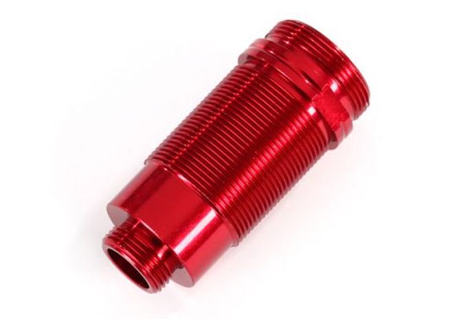 Hovedbilde Traxxas 7466R Shock Body Alu Red (PTFE) GTR Long