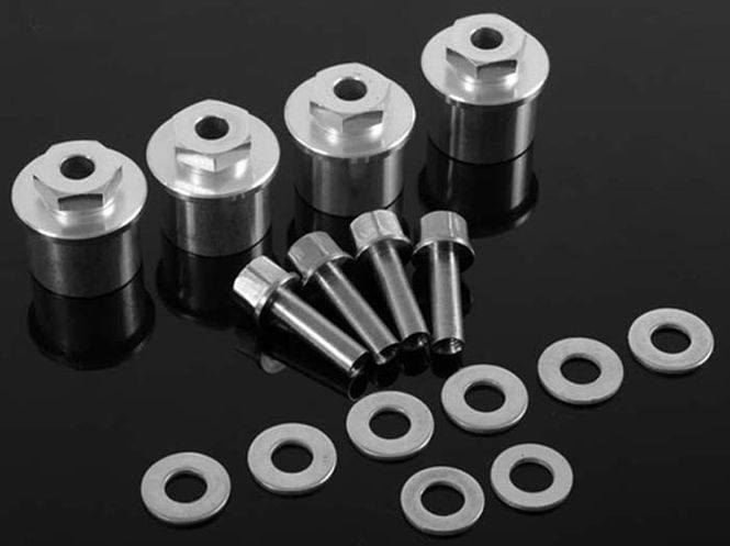 Hovedbilde RC4WD 0407 12mm Mini Hex Wheel Widener Set (+15mm)