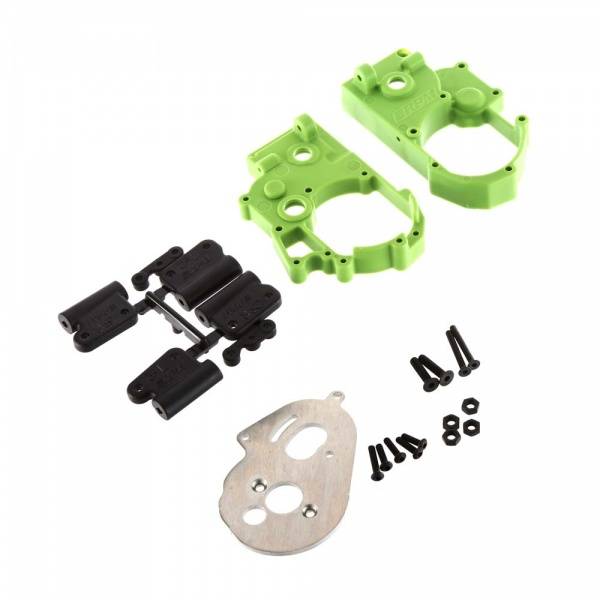 RPM 73614 Hybrid Gearbox Housing/Rear Mounts Green