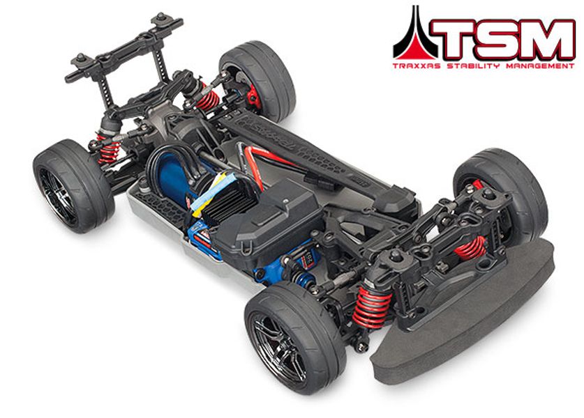 Traxxas 830764 4-Tec 2.0 VXL 4WD TQi TSM w/o Body, Battery & Cha