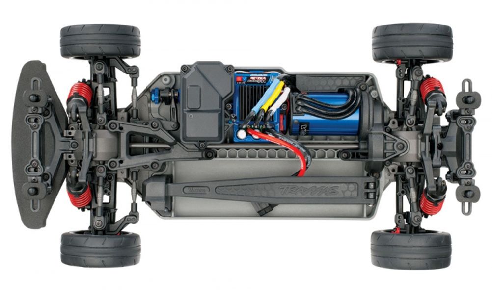 Traxxas 830764 4-Tec 2.0 VXL 4WD TQi TSM w/o Body, Battery & Cha