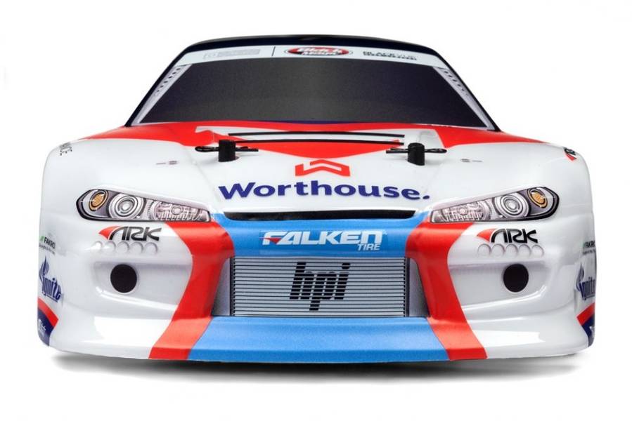 HPI 120097 RS4 SPORT 3 DRIFT TEAM WORTHOUSE NISSAN S15