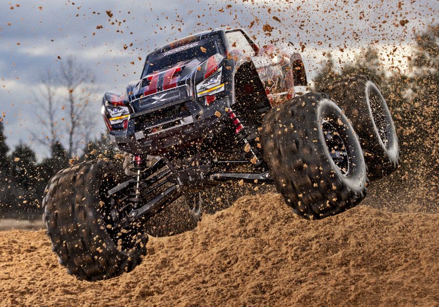 Traxxas 77096-4  X-Maxx 8S Belted 4WD Brushless TQi TSM BLUE