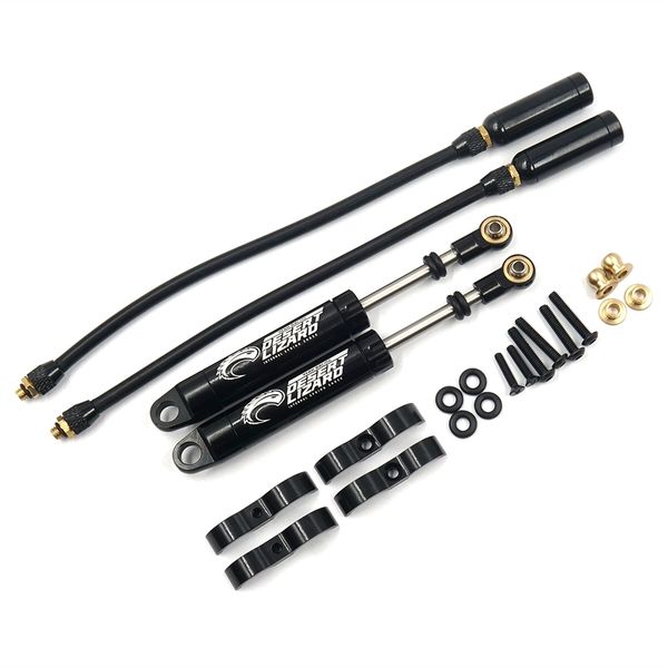 Yeah Racing DDP-090BK 90mm Desert Lizard Piggyback Internal Spring Damper Black