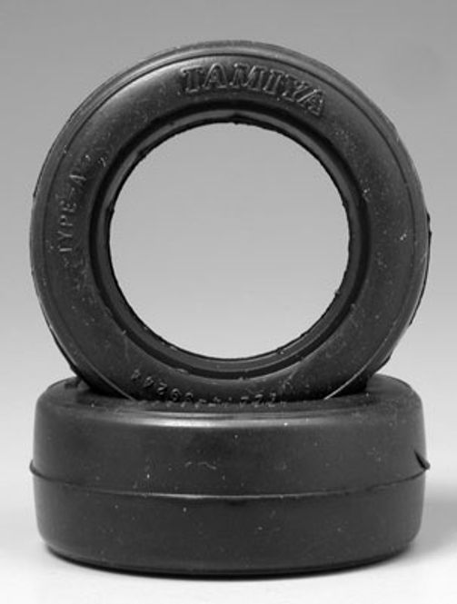 Hovedbilde Tamiya 53340 60D Reinforced Slick Tires M-Chassis (2)