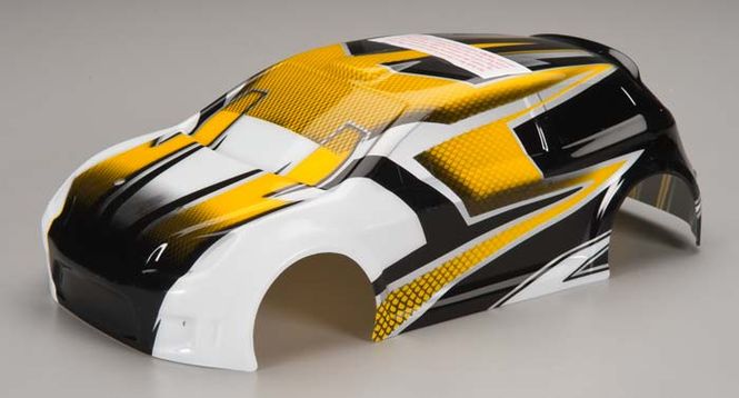 Hovedbilde Traxxas 7512 Body LaTrax Rally Yellow Decals