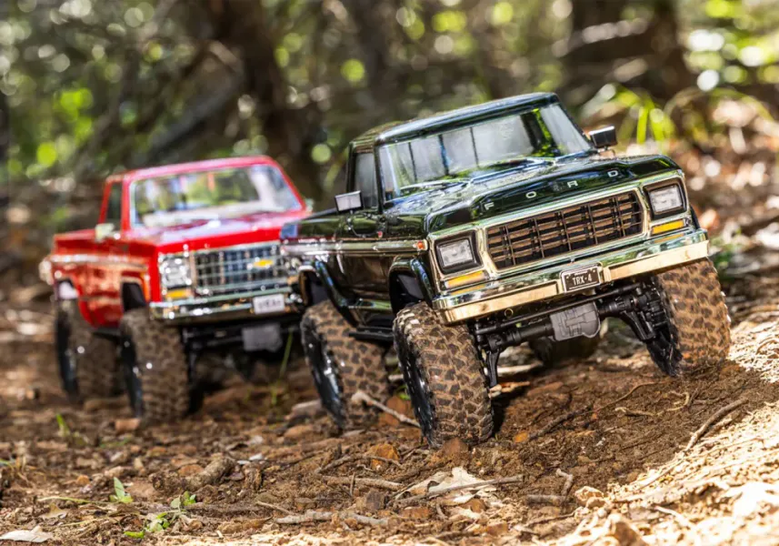 Traxxas 92144-4-BLK TRX-4 Crawler Ford F150 &acute;79 RTR Black