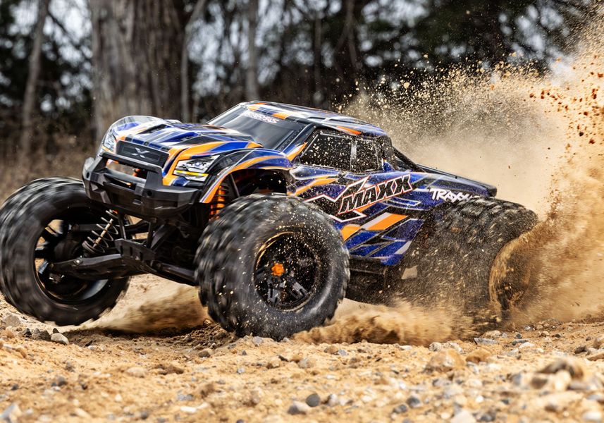 Traxxas 77096-4  X-Maxx 8S Belted 4WD Brushless TQi TSM BLUE