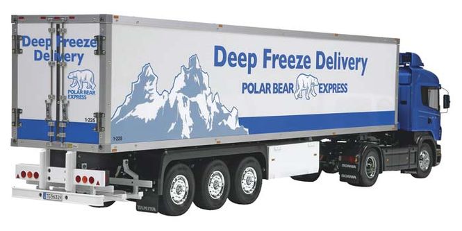 Hovedbilde Tamiya 56319 1/14 3-Axle Reefer Semi Trailer Kit