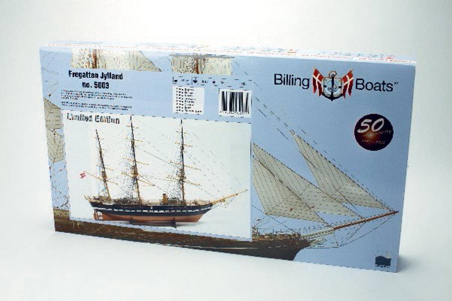 Billing Boats 01-LE-5003 Fregatten Jylland Limited Edit -Wooden 