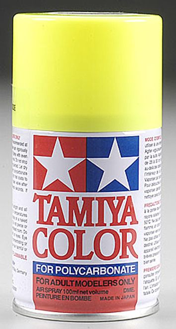 Hovedbilde Tamiya 86027 PS-27 Polycarb Spray Fluorescent Yellow 3 ...
