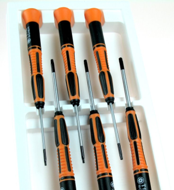 Model Craft PSD1603 6PC Torx Screw Driver Set