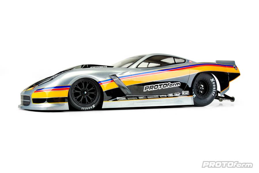 Pro-Line 157140 Chevrolet Corvette C7 Pro-Mod Clear Body for Sla