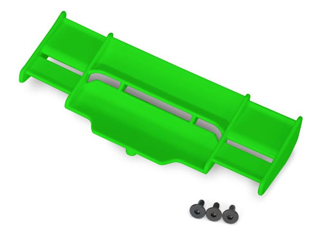 Hovedbilde Traxxas 6721G Wing, Rustler® 4X4 (green)/ 3x8 FCS (3)