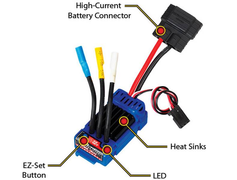 "BULK"Traxxas 3375 VXL-3m Waterproof Electronic Speed Control