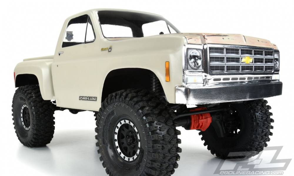 Pro-Line 352200 1978 Chevy K-10 Clear Body (Cab & Bed) for 12.3"