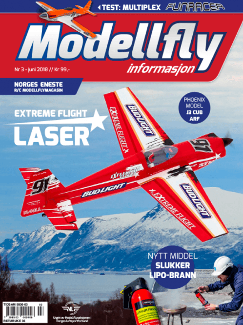 Hovedbilde Modellfly nr 3 2018