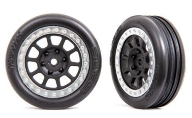 Hovedbilde Traxxas 2471G Tires & Wheels Alias Ribbed Medium / ...