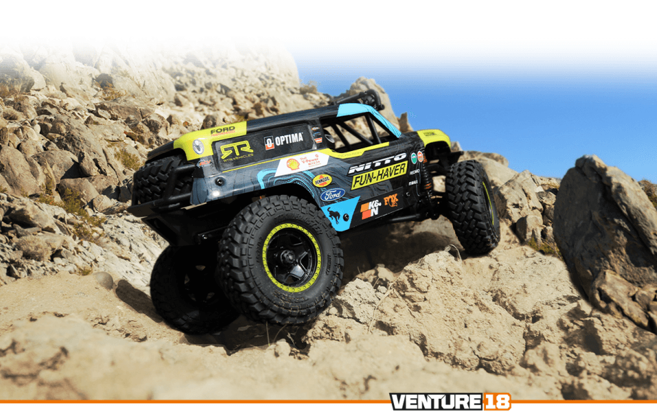 HPI Venture18 U4 Brushless Ford Bronco 4400 1/18 RTR 4WD (VGJR)