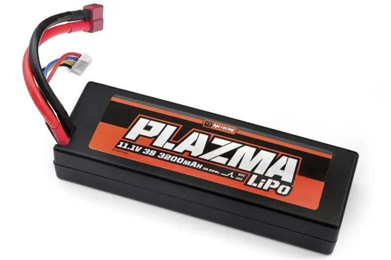 HPI RACING 160162 Plazma 11.1V 3200mAh 40C LiPo Battery Pack 35.