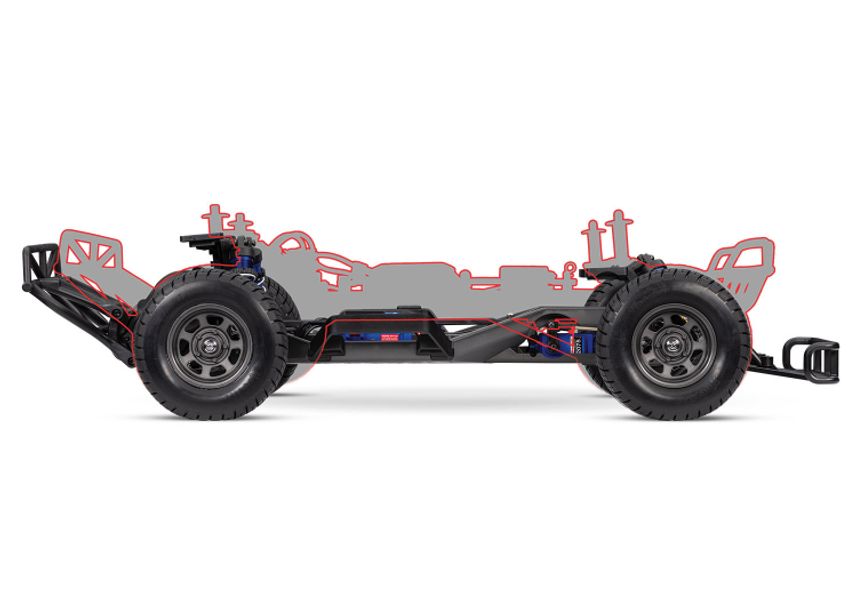 Traxxas Slash Mudboss 1/10 RTR TQ BL-2s Pink