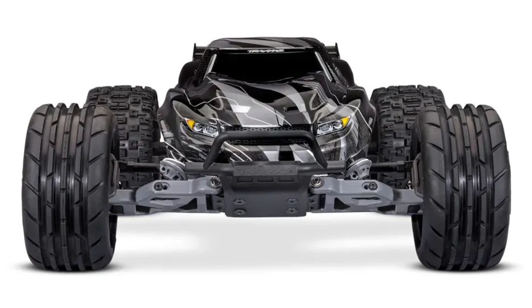 Traxxas 37454-4-Black Rustler 2WD 1/10 HD VX3 BL 3S RTR