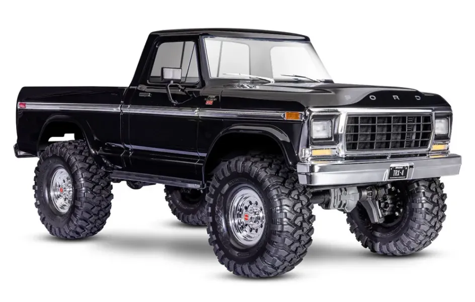 Traxxas 92144-4-BLK TRX-4 Crawler Ford F150 &acute;79 RTR Black