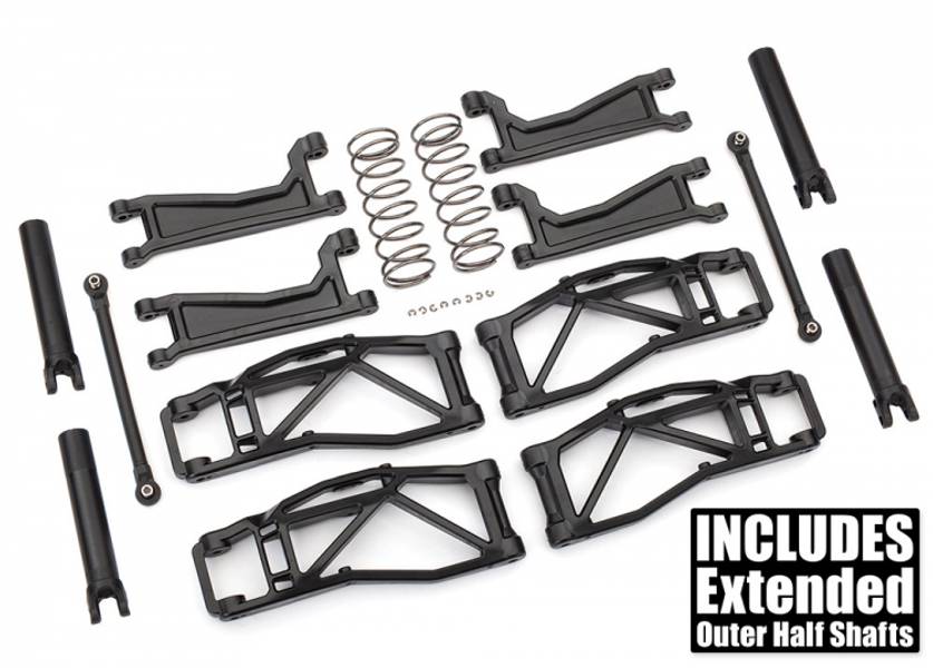 Traxxas 8995 Suspension Kit WideMaxx Black Maxx