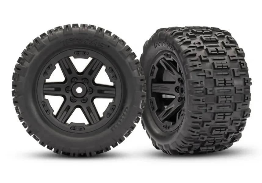 Traxxas 37454-4-Red Rustler 2WD 1/10 HD VX3 BL 3S RTR