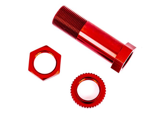 Hovedbilde Traxxas 9545R Servo Saver Post with Nuts Alu Red ...