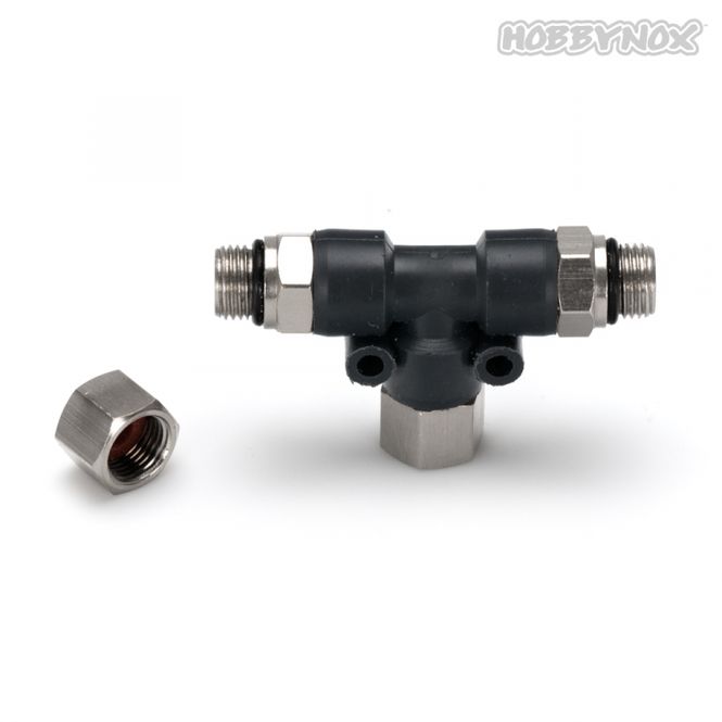 Hovedbilde Hobbynox 014-00 Airbrush T-Coupler G1/8