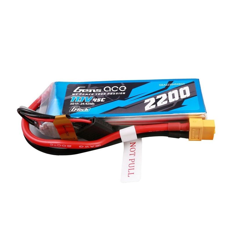 Gens Ace 3s 2200mAh 45C G-Tech XT60