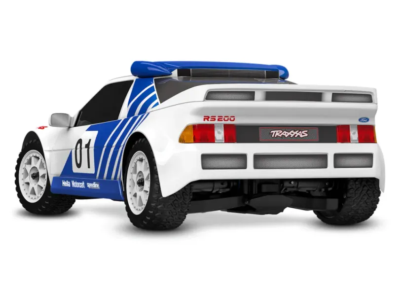 Traxxas 108046-1 Mini Rally Ford RS200 RTR TQi VXL-3s