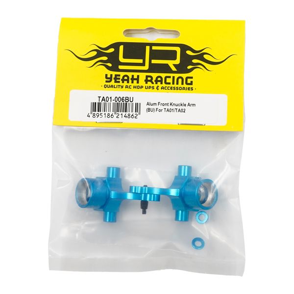 Yeah Racing TA01-006BU Alum Front Knuckle Arm (BU) For TA01/TA02