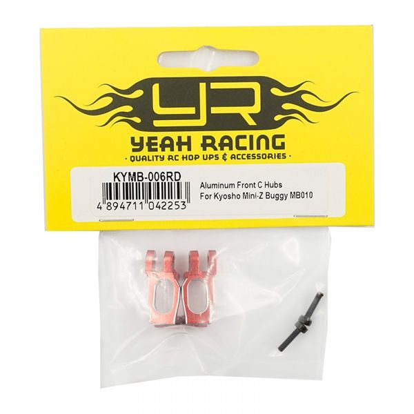 Yeah Racing KYMB-006RD Aluminum Front C-Hub For Kyosho Mini-Z MB-010