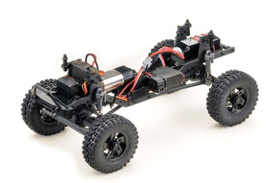 Absima 18028V2 Micro Crawler 2-Gear Rock Van Blue Orange RTR 1:18 V2