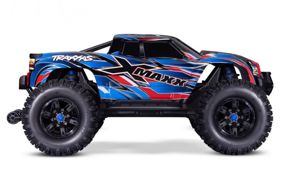 Traxxas 77096-4  X-Maxx 8S Belted 4WD Brushless TQi TSM BLUE