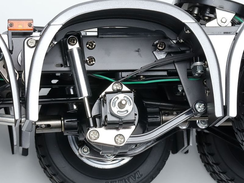 Tamiya 56376 SCANIA 8X4/4 PAINTED GUN METAL