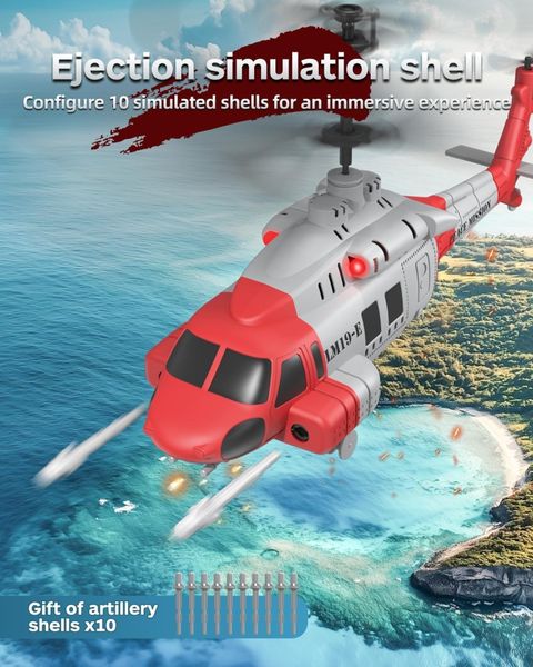 LMRC LM19-E Black Hawk Helikopter - Komplett