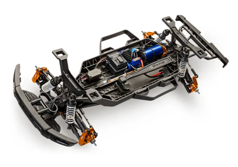 Traxxas 1011774 Ford F-150 Raptor-R VXL-4s Ultimate 4WD 1/10 RTR TQi LED Fox SE Gold