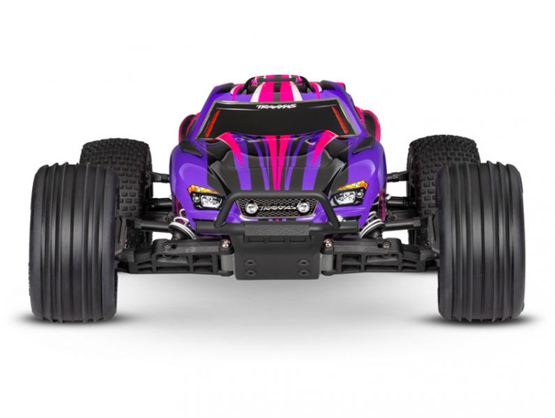 Traxxas 372548 Rustler 2WD 1/10 RTR TQ EHD Pink With Battery/Cha
