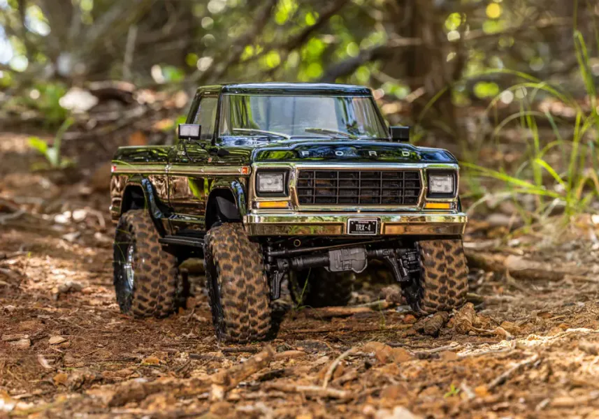 Traxxas 92144-4-BLK TRX-4 Crawler Ford F150 &acute;79 RTR Black