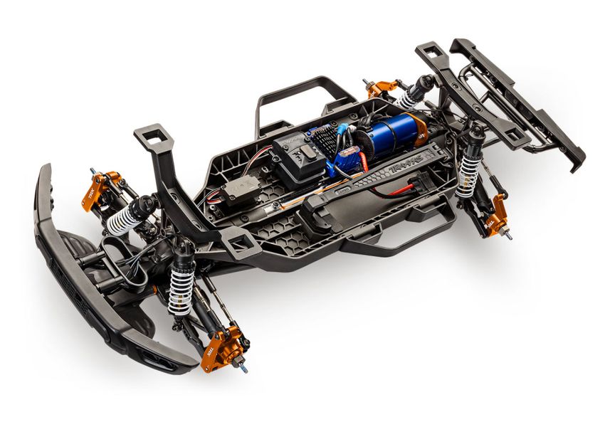 Traxxas 1011774 Ford F-150 Raptor-R VXL-4s Ultimate 4WD 1/10 RTR TQi LED Fox2 Black