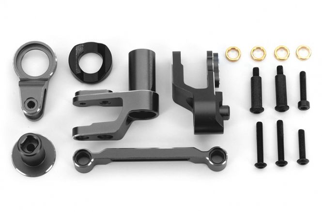 Hovedbilde Traxxas 10246-GRAY Steering Bellcranks Set Alu Gray ...